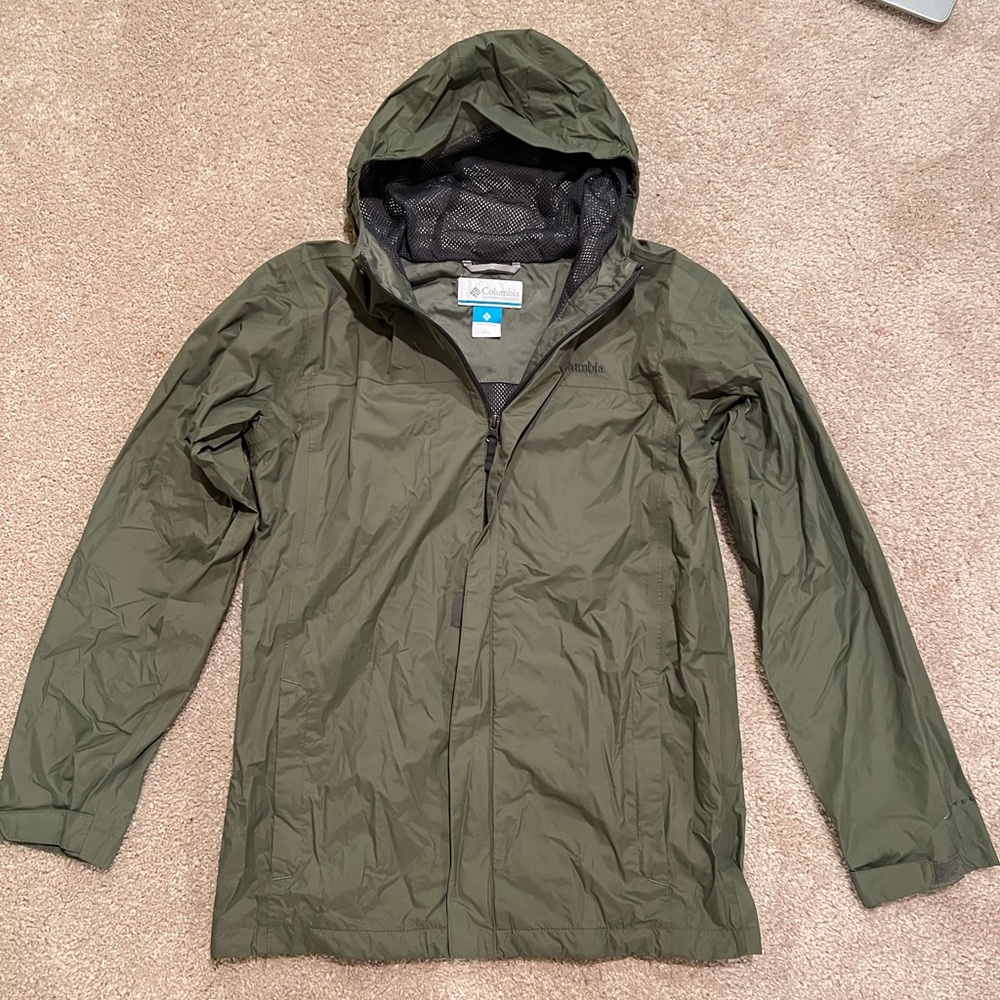Columbia Hooded Rain Jacket